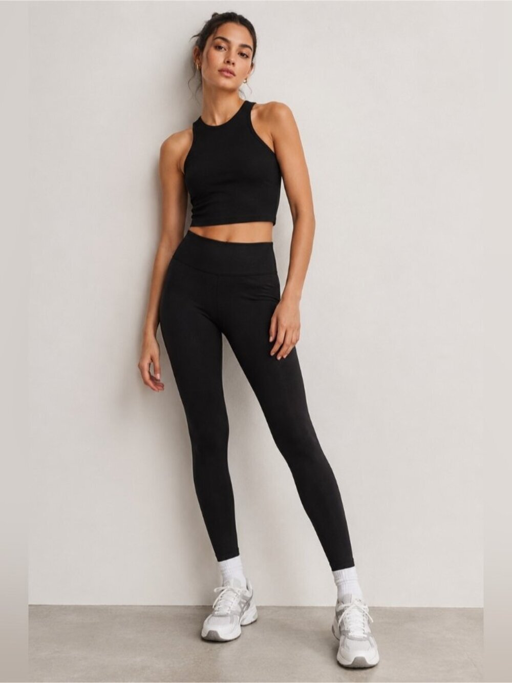 Hathaway Sport Black Thermal Feel Leggings Size M